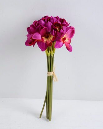 Artificial Flower 14*28cm Orchid bouquet*9 GS-12819013-Z1