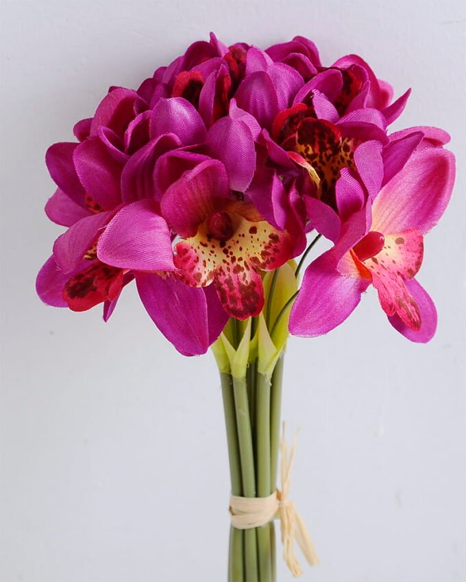 Artificial Flower 14*28cm Orchid bouquet*9 GS-12819013-Z1