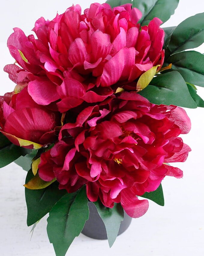 Artificial Flower 31*21*26CM Peony in plastic pot GS-05520001