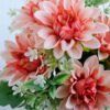 Artificial Flower 23*24*25CM Peony in plastic pot with paper GS-05520002