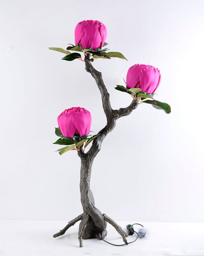Artificial Flower Peony tree with roots GS-17719019