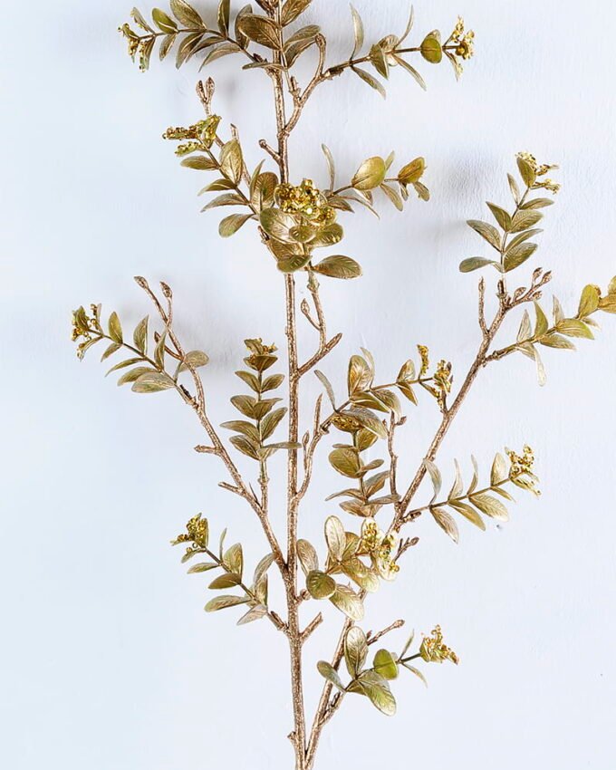 Artificial Flower 24*81cm Plastic leaves spray*2 GS-57619010