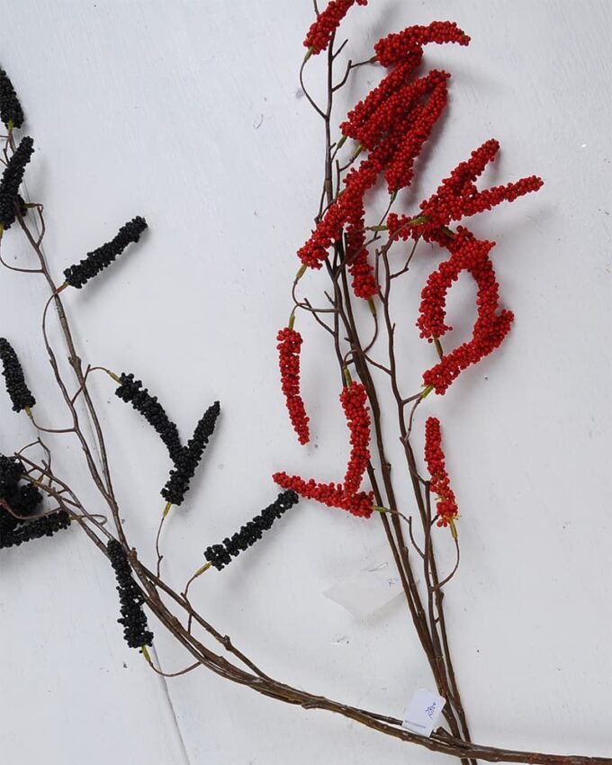 Artificial Flower 18*96cm Plastic plant Spray*4 GS-53619034 2 Artificial Flower 18*96cm Plastic plant Spray*4 GS-53619034