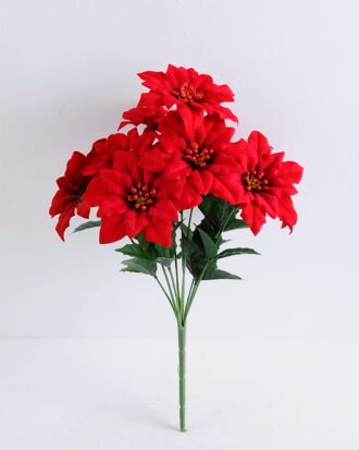 Artificial Flower 30*40cm Poinsettia BUNCH*9 GS-57519031CONTI