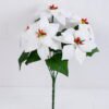 Artificial Flower 20*30CM Poinsettia Spary*5 GS-51919009-W1 1 Artificial Flower 20*30CM Poinsettia Spary*5 GS-51919009-W1