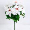 Artificial Flower 21*31CM Poinsettia Spary*7 GS-51919008 1 Artificial Flower 21*31CM Poinsettia Spary*7 GS-51919008