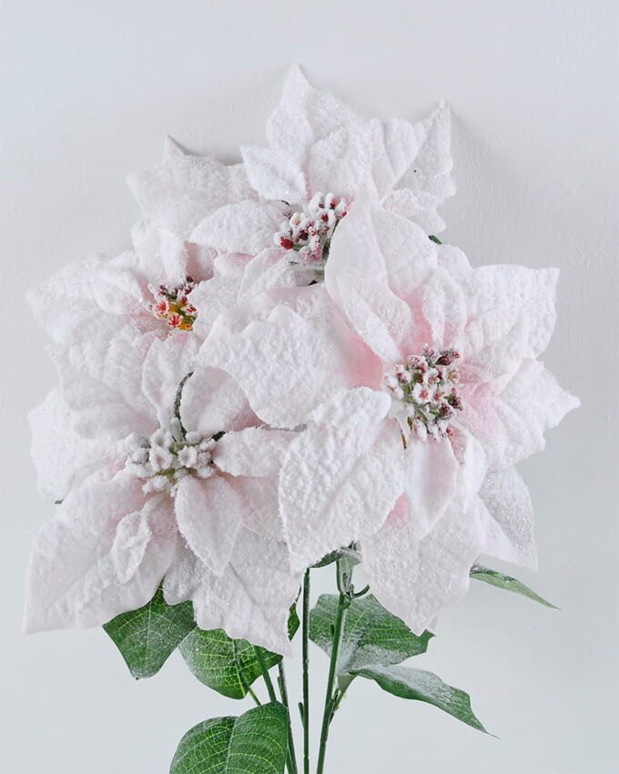 Artificial Flower 26*47CM Poinsettia bush*5 GS-57519004CONTI-P1
