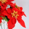 Artificial Flower 31*40CM Poinsettia spray*5 GS-37319129