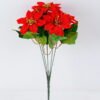 Artificial Flower 25*39CM Poinsettia spray*5 GS-37319130