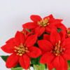 Artificial Flower 25*39CM Poinsettia spray*5 GS-37319130