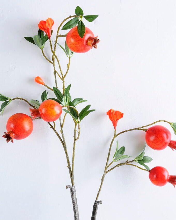 Artificial Flower 21*104CM Pomegranate spray GS-44220010-R2 2 Artificial Flower 21*104CM Pomegranate spray GS-44220010-R2