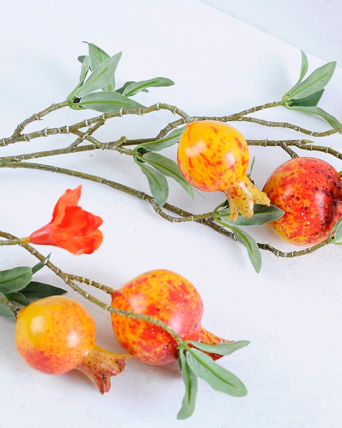 Artificial Flower 21*104CM Pomegranate spray GS-44220010-Y1 2 Artificial Flower 21*104CM Pomegranate spray GS-44220010-Y1