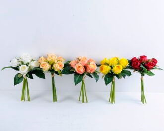 Artificial Flower 15*25CM Rose Bouquet*6 GS-37920002 Bouquet YeahFlower is one of Chinese leading OEM manufacturers and exporters , supplying the silk flowers, wholesale artificial trees Artificial Flower 15*25CM Rose Bouquet*6 GS-37920002