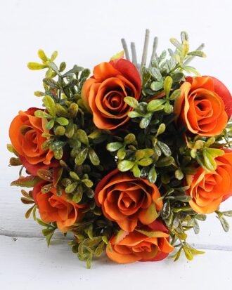 Artificial Flower 7*7*24CM Rose Bush*15 GS-06919103-O1