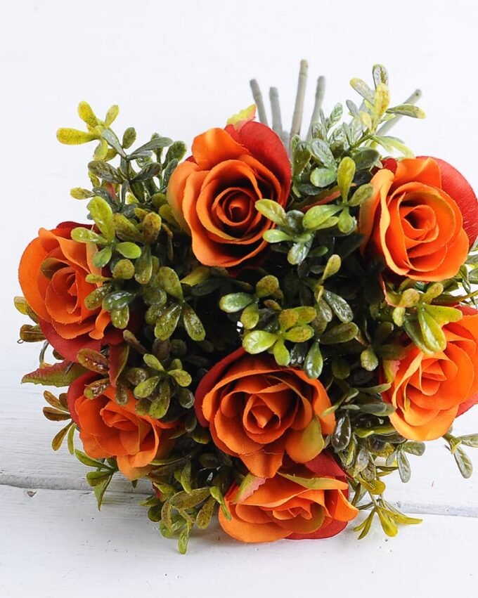 Artificial Flower 7*7*24CM Rose Bush*15 GS-06919103-O1