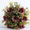 Artificial Flower 7*7*24CM Rose Bush*15 GS-06919103-R2