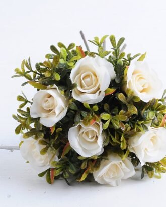 Artificial Flower 7*7*24CM Rose Bush*15 GS-06919103-W1