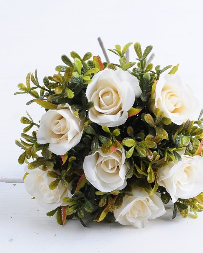 Artificial Flower 7*7*24CM Rose Bush*15 GS-06919103-W1