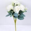 Artificial Flower 16*30CM Rose Bush*6 GS-50919007-W1