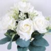 Artificial Flower 16*30CM Rose Bush*6 GS-50919007-W1