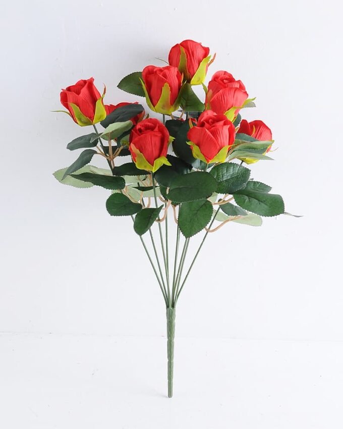 Artificial Flower 30*30*40CM Rose Bush*9 GS-06919102-R1
