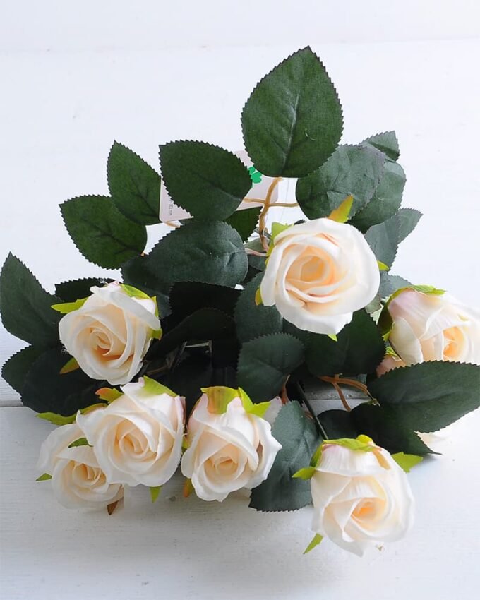 Artificial Flower 30*30*40CM Rose Bush*9 GS-06919102