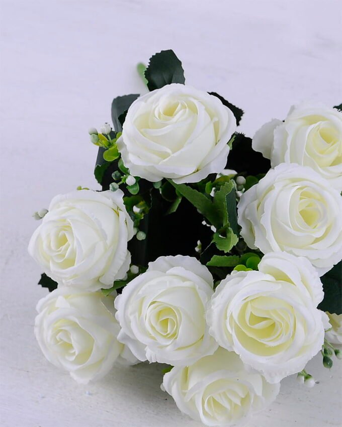 Artificial Flower 18*36CM Rose Bush*9 GS-47919010-W1