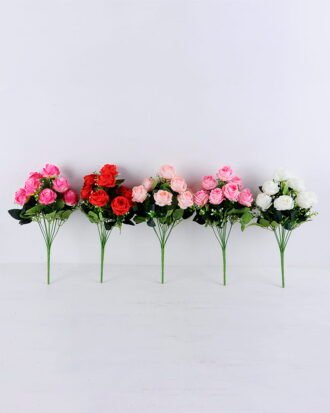 Artificial Flower 18*36CM Rose Bush*9 GS-47919010