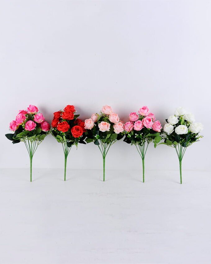 Artificial Flower 18*36CM Rose Bush*9 GS-47919010
