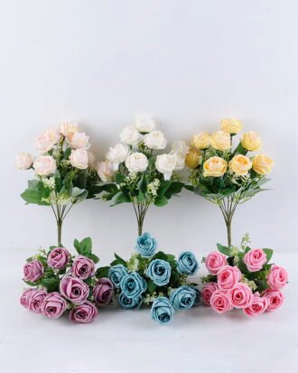 Artificial Flower 16*36CM Rose Bush*9 GS-47919011