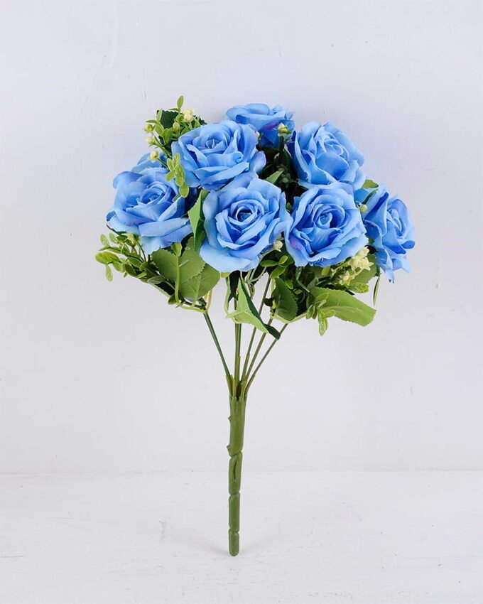 Artificial Flower 22*34CM Rose Bush*9 GS-47919017