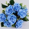 Artificial Flower 22*34CM Rose Bush*9 GS-47919017