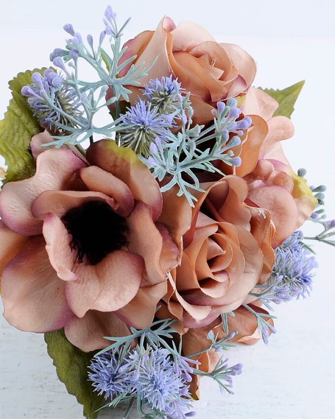 Artificial Flower 20*27CM Rose Flower Bouquet*9 GS-16819035-K1