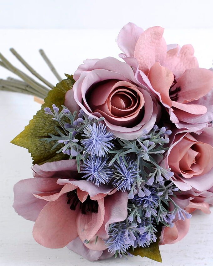 Artificial Flower 20*27CM Rose Flower Bouquet*9 GS-16819035-P1