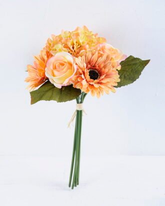Artificial Flower 26*34CM Rose&Mum&Hydrangea Bouquet*7 GS-16819034