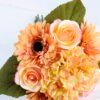 Artificial Flower 26*34CM Rose&Mum&Hydrangea Bouquet*7 GS-16819034
