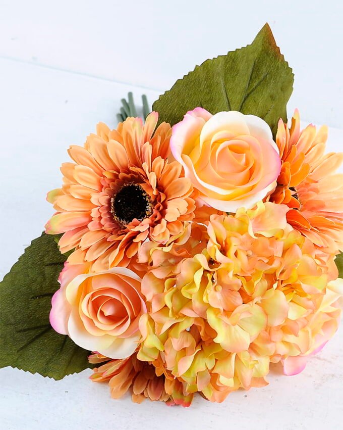 Artificial Flower 26*34CM Rose&Mum&Hydrangea Bouquet*7 GS-16819034