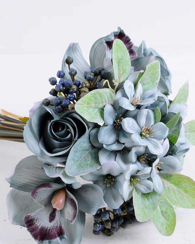 Artificial Flower 19*28CM Rose&Orchid Bouquet*9 GS-16819036-B2