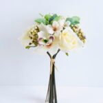 Artificial Flower 19*28CM Rose&Orchid Bouquet*9 GS-16819036-W1