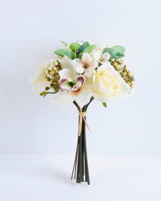 Artificial Flower 19*28CM Rose&Orchid Bouquet*9 GS-16819036-W1