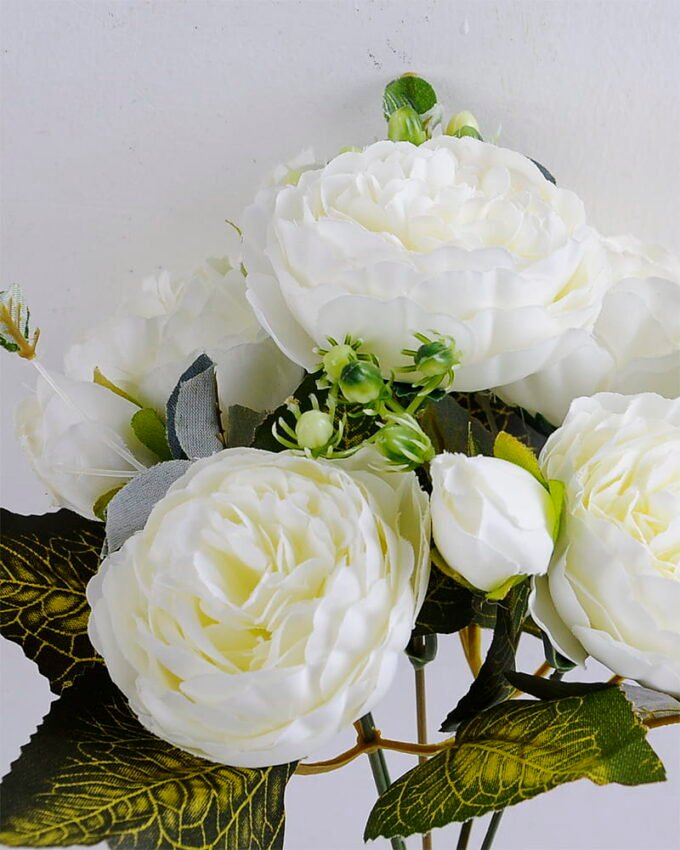 Artificial Flower 21*16*29CM Rose bush*5 GS-51819013-W1