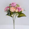 Artificial Flower 21*16*29CM Rose bush*5 GS-51819013-Z2