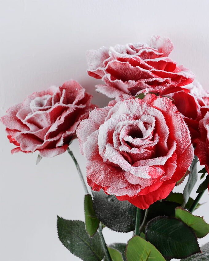 Artificial Flower 30*47CM Rose bush*5 GS-57519005CONTI-R1