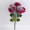 Artificial Flower 30*47CM Rose bush*5 GS-57519005CONTI-R2