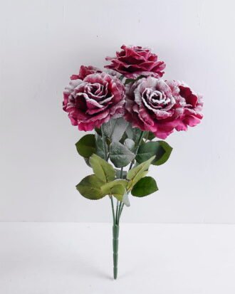 Artificial Flower 30*47CM Rose bush*5 GS-57519005CONTI-R2