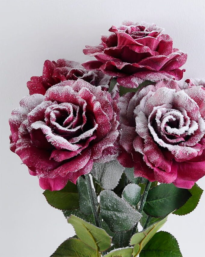 Artificial Flower 30*47CM Rose bush*5 GS-57519005CONTI-R2