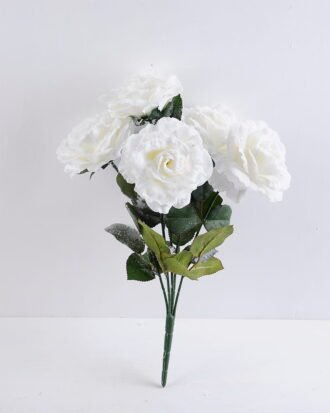 Artificial Flower 30*47CM Rose bush*5 GS-57519005CONTI-W1