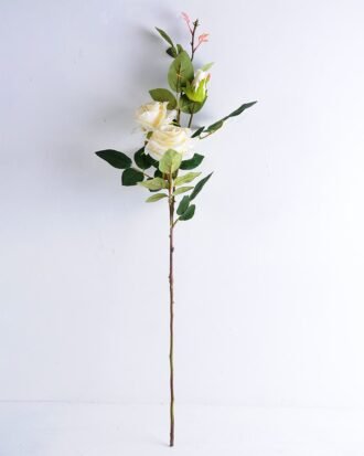 Artificial Flower 30*27*77CM SINGEL ROSE BUSH*3 GS-06919101-W3