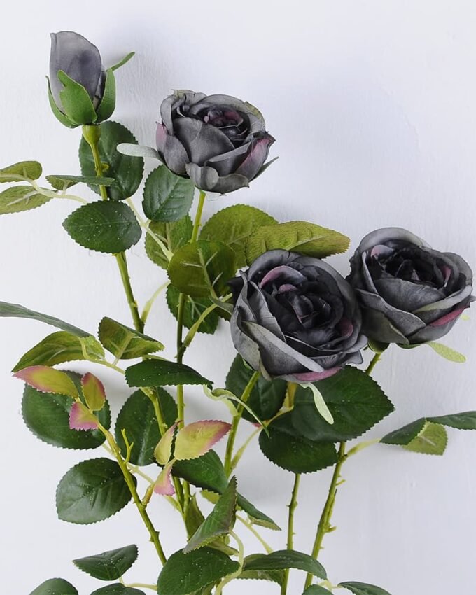 Artificial Flower 18*71cm Singel Rose Spray GS-25819015