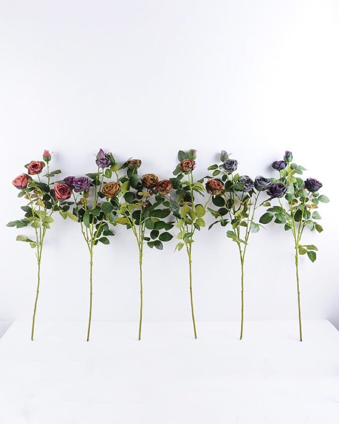 Artificial Flower 18*71cm Singel Rose Spray GS-25819015